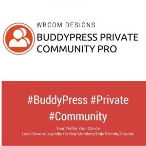 buddypress Private Community Pro